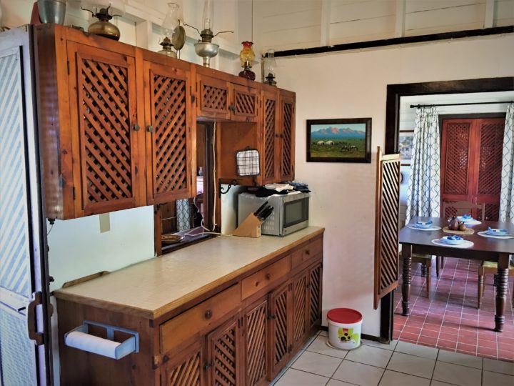 Kitchen with Dinning Room in Background